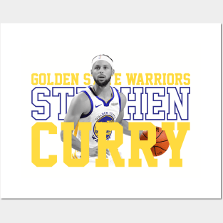 Steph Curry Basketball Posters and Art